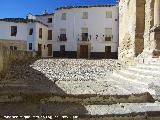 Iglesia de la Encarnacin. Plaza del lateral izquierdo