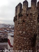 Murallas de Cabra. Torren circular