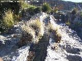 Acueducto del Toril. Acequia producida por una rotura en el acueducto grande