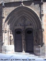 Iglesia de Santa Mara del Salvador. Portada