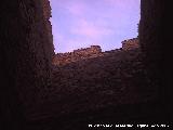 Castillo del Llano de la Torre. Interior de la Torre del Homenaje