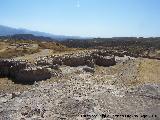 Los Millares. Acequia. El Torren que se ve en primer trmino es por donde pasa la acequia