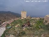 Castillo de Lorca. Patio de Armas del Espoln. 