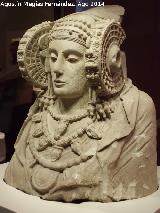 Yacimiento arqueolgico de La Alcudia. Dama de Elche. Museo Arqueolgico Nacional