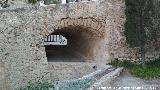 Castillo de Santa Brbara. Puente del camino del tercer recinto