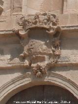 Isla de Tabarca. Iglesia de San Pedro y San Pablo. Escudo