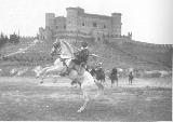 Castillo de Belmonte. Rodaje de la pelcula Mio Cid