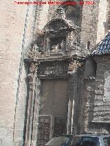 Iglesia de los Santos Juanes. Portada cegada