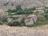 Cueva de Aguas Peas. Desde el Castil de Griegos