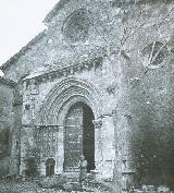 Iglesia de San Felipe. Foto antigua. Guerra Civil