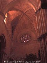 Catedral de Sigenza. Nave y rosetn