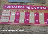 La Mota. Horarios