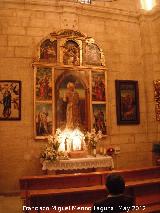 Iglesia de las Angustias. Retablo de Santo Domingo de Silos