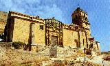 Iglesia de Santa Mara. Foto antigua. Antes de reconstruir