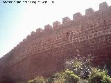 Castillo de Peracense. Muralla exterior