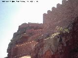 Castillo de Peracense. Murallas