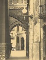 Catedral de Santa Mara. Foto antigua. Arco