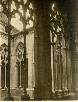 Iglesia de San Pedro. Foto antigua. Claustro