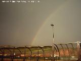 Viaducto Nuevo. Arco iris desde el viaducto