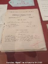 Historia de Alcaudete. Permiso de circulacin en Alcaudete de 1920. Archivo Histrico Provincial