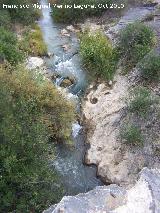 Puente medieval El Pontn. Altura desde el puente