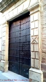 Palacio de los Coello de Portugal. Puerta