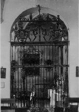 Iglesia de San Miguel. Foto antigua. Capilla del Sagrario