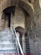 Catedral de Baeza. Torre. Escaleras y arcos