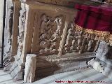 Catedral de Baeza. Capilla de San Jos. Relieve del intrados