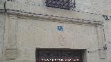 Casa de la Calle Conde Mejorada n 41. Dintel