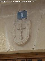 Casa de la Calle del Campanario n 9. Escudo