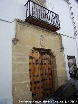 Casa de la Calle del Campanario n 9. Portada