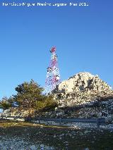 Base militar de La Pandera. Antena