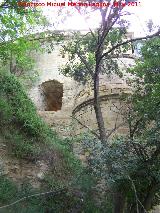 Puente de Mazuecos. Cubo semicilndrico