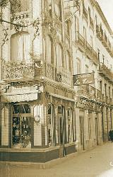 Casa de Tejidos el Carmen. Foto antigua