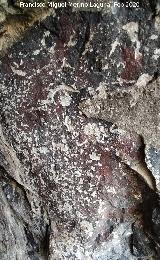 Pinturas rupestres de la Pe�a del Gorri�n V. Figura principal