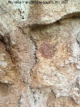Pinturas rupestres de la Pe�a del Gorri�n I. Punto