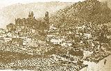 Convento de San Francisco. Foto realizada por Charles Clifford en 1862, con la visita de la Reina Isabel II