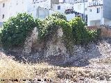 Ruinas en la Avenida Fuente de la Villa. 