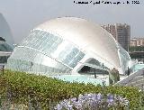 Ciudad de las Artes y las Ciencias. Hemisfrico. 