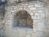 Ermita de las Canteras. Hornacina junto a la ermita