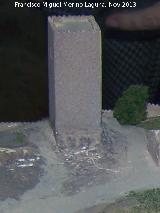 Castillo de la Villa. Torre del Homenaje. Maqueta