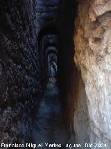 Santuario de Ntra Sra de Cuadros. Acequia al lado de la ermita