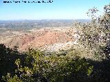 Cerro San Marcos. Vistas