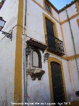 Casa de la Calle Tercia n 2. Hornacina