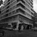 Calle Antn de Cullar. Foto antigua. Esquina con Paseo de la Estacin