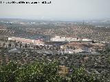 Nuevo Estadio de la Victoria. Desde el Cerro de las Canteras