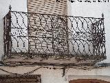 Casa de la Plaza de la Constitucin n 13. Balcn