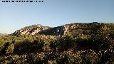 Cerro Lagunillas. Al fondo el Cerro de la Matilla