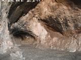 Cueva Cabrera. Interior